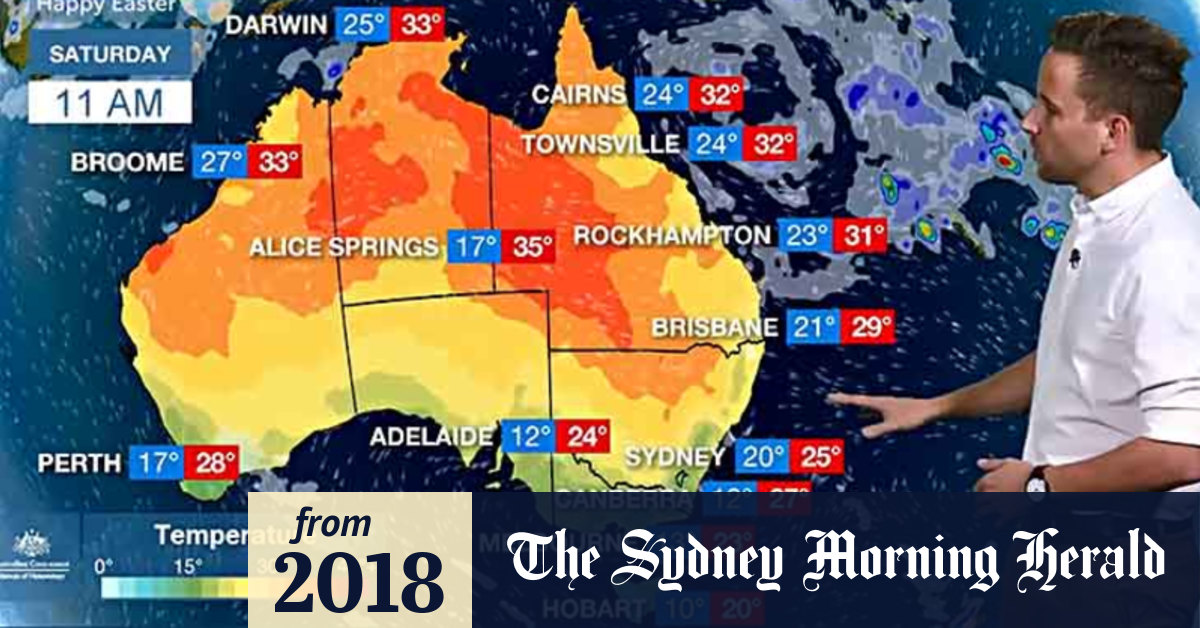 Video National weather outlook for Easter weekend